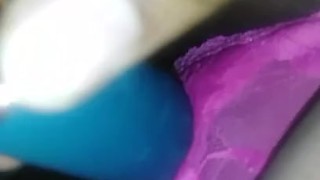 Me playing with myself with my panties on!! (Available for purchase)