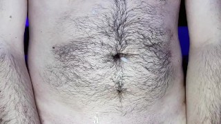 Fucking myself, cumming on my chest and tasting my own cum