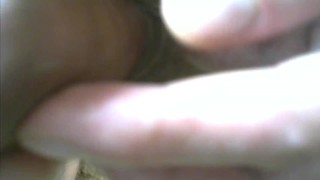 Flaccid Fun #2 - Horribly filmed post-cum cock closeup