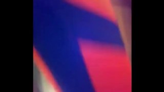 Spandex Lycra Tights with Big White Cock Bulge