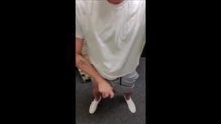 Huge White Cock Alone in Office Building justa9er dot com Chase Timber