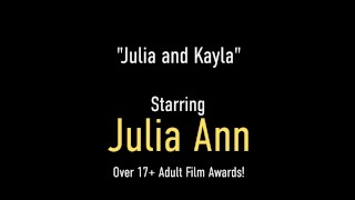 Finger Fucking Lesbian Milfs Julia Ann & Kayla Paige Orgasm!