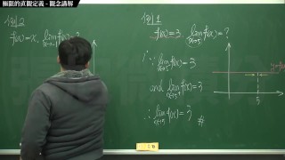 復甦][真・Pronhub 最大華人微積分教學頻道] 極限篇重點一：極限的直觀定義｜觀念講解｜數學老師張旭