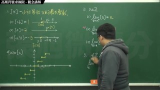 復甦真・pronhub 最大華人微積分教學頻道 🎯 張旭微積分｜極限篇｜重點八：高斯符號求極限｜觀念講解｜數學老師張旭