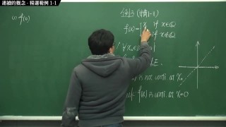 [復甦][真・Pronhub 最大華人微積分教學頻道]連續篇｜重點一：連續的概念｜精選範例 1-1｜數學老師張旭