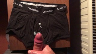 Cum all over my undies