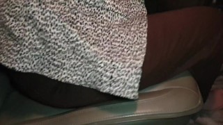 ⭐ Desperate Girl Pees Her Brown Jeans In The Car! 