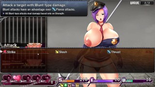 Karryn's Prison [RPG Hentai game] Ep.2 Helping the innmates to release their loads cum on the warden