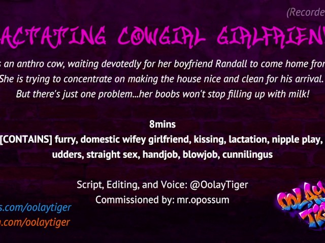 Lactating Cowgirl Girlfriend | Erotic Audio Play by Oolay-Tiger - Free Porn  Videos - YouPorn