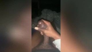 Heavy Moaning Stroking Morning Wood