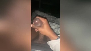 Heavy Moaning Stroking Morning Wood
