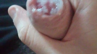 Wanking Uncircumcised Cock till it CUMS! (Heavy Breathing)