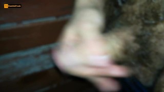 Public masturbation: I jerk off at the beach by night