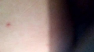 Gothic tattooed hotewife sucks sexy BWC before getting side fucked while blowing clouds