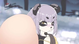 Panda girl white christmas English trailer