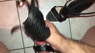 Girlfriends Best Friend Heels After Party Cummed