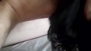 Украл трусики у секси соседки и подрочил в них со сладким окончанием