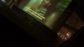 Naked at the drive in... onlyfans: bolivianamimi 