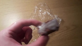 Cumming on & Eating a Weed Brownie