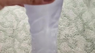 WET PUSSY LOVING DILDO FUCK IN SLO-MO