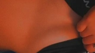 Slow mo titty drop with hooters t-shirt