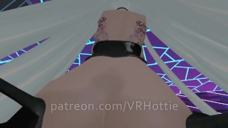 Slamming Your Face With Thicc Thighs Cock Riding White Hair Fat Ass Heels POV Lap Dance