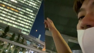 深夜の六本木を徘徊する動画
