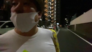 深夜の六本木を徘徊し、恐怖におののく動画