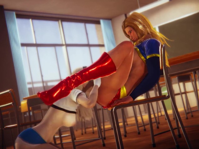3d Superheroine Pussy Licked - Lesbian - Supergirl X Supergirl - 3d Porn - Free Porn Videos - YouPorn
