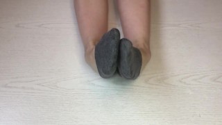 My gray ped socks fetish