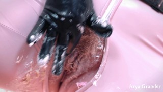Ass and Pussy Food Fetish Cake sploshing