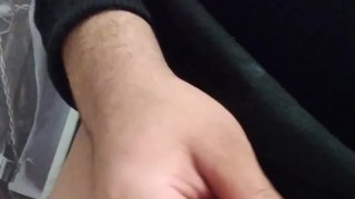 Point of view cum shot made a mess