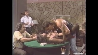 Classic Pornstar Domonique Simone Gets Pounded by 4 Legends Randy West, Steve Drake, Derek Lane and Ron Jeremy 
