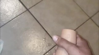 Cumming like a fountain with my toy in slowmo!!