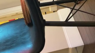Beautiful Femboy jerks off on his TikTok set - Part 2/3
