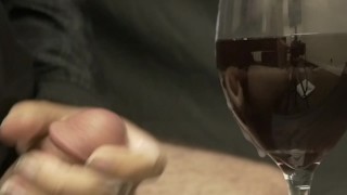 Cumming in a wine glass ~ LoadsMalone