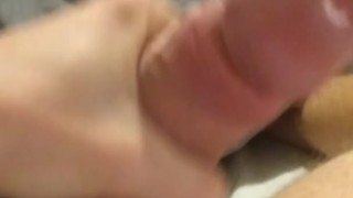 Sensual Thick big blonde cock wanking Brazilian