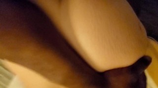 Stepson makes mom take all that BBC