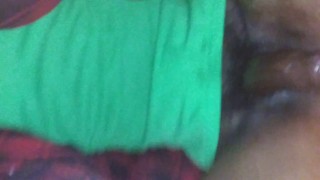 Cummed on the floor just now