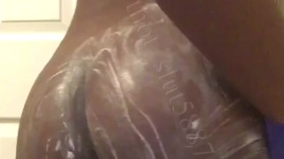 Booty Massage with lotion (MUST WATCH)