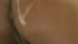 Breeanaredd twerks soapy ass after a soapy shower
