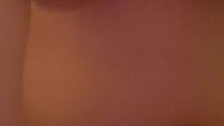 Pillow Humping Nipple Tease
