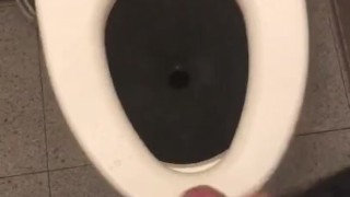 Masturbation alone in the bathroom