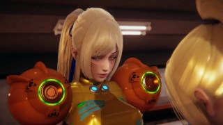 Futa - Metroid - Samus x Samus - 3D Porn