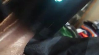 Fucking my big cock with a KiroO TitanVR You can control it from anywhere in the world just ask ...