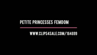 Cruel Young Mistress In Latex - Deep Foot Gagging Domination [PREVIEW]