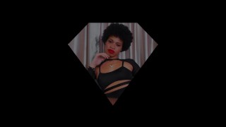 Goddess Rosie Reed Ass Clapping Twerk Ebony Booty Cheeks Slim Thick Pink Lingerie Tease