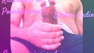 MALE MOANING ORGASM WITH DIRTY TALK ( AUDIO PORN )