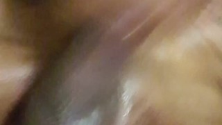 Amazing Cum Shot from oiled up Cock!