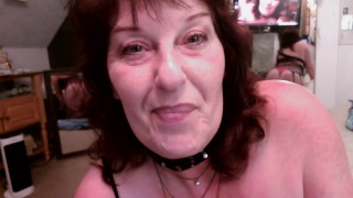 V550 Pegging Robert with my huge dildo